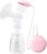 ANDRESLAD 1 Juego Extractor De Leche Eléctrico Bomba De Herramienta De Succión De Leche Herramientas Eléctricas De Extracción De Leche Lechón De Lactancia Tipe Rosa