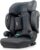 Asalvo I-SIZE POE FIX Silla de Coche Isofix para Bebés, Silla de Coche Niños, Reposacabezas regulable, Protección cervical, 0 Meses – 12 Años, Apta Desde 40-150 cm, Gris