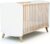 AT4 – Cuna bebé madera – Blanco – 60 x 120-123 x 64 x 85 cm