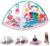 Baby Einstein, Gimnasio Bebé Ocean Explorers 4-en-1 – Alfombra Bebé Juegos con Kick Piano, Música & Descubrimiento de Idiomas, Juguetes Sensoriales, Recién Nacido +, Rosa
