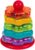 Battat – Juguetes de Anillos apilables – Juguete apilable para bebés – 5 Anillos Arco Iris – Juguetes de Desarrollo para bebés, niños pequeños – 1 año + – Anillos apilables