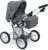 Bayer Chic 2000-bayer Cochecito para muñecas Leni, Color Vaqueros Gris, 64 x 37 x 68 cm (560 76)