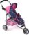 Bayer Chic 2000 – Cochecito de muñecas Lola, joggy, muñecas, Cochecito de muñecas, Mariposa, 612-33, Azul Marino, Rosa