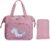 Bebamour Bolsa cambiadora de unicornio para muñeca con cambiador de muñeca, accesorios de moda para bebé niña(Bag Only)