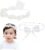 Bebé Arco del pelo de la venda elástico Bebé Cinta Para El Pelo Infantil Algodón Sólido Mariposa Niñas Banda Para La Cabeza Diadema bebé niñas niños turbante Diadema Headwrap Headwear para fot