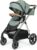 Beberoad RX – Cochecito de bebé 3 en 1, cochecito plegable, asiento reversible para niños pequeños con organizador, cubierta para lluvia, parasol y mosquitos, funda 2 en 1 y cesta de almacenamiento