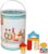 Betoys – Barril de 100 Bloques de construcción de Madera, 18 Meses a 4 años – Intemporal, Educativo y práctico – Color Multicolor