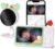 BOIFUN Monitor de bebé de vídeo, 4,3″ Schermo con Zoom 4X, aplicación Controllo Tramite Mobile & Monitor LCD, Rilevamento di Suoni e Movimenti, Visione Notturna (Singolo Monitor e Telecamera Singola)