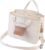 Bolsa de pañales para bebé – Organizador de pañales, bolsa cambiadora de bebé, bolsa de fieltro de gran capacidad con compartimento, bolsillos para bolsa de equipo de bebé, organizador de guardería de