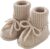 Botines para bebé recién nacido, zapatos de punto de ganchillo para niño y niña, zapatos acogedores para niñas pequeñas