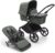 Bugaboo Fox Cub – Carrito Todoterreno, con Capazo y Silla de Paseo Fuerte y Ligera, Diseño Duradero con Capota para el Sol Extra Grande, se Pliega en una Sola Pieza Portable, Forest Green