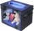 Caja desinfectante de luz UV, máquina de desinfección y limpieza portátil de 12 litros con temporizador de 3 niveles, bolsa de limpieza UV plegable para biberones, juguetes, máscaras, toallas, llaves,