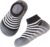 Calcetines con Suela de Goma para Bebés Zapatillas Antideslizantes de Primeros Pasos Zapatos Bebé Niña Niños Primeros Pasos Zapatillas de Cuero Suave Transpirable y Cómodo