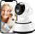 Cámara Vigilancia WiFi Interior, Camara IP 1080P de Seguridad con Detección de Movimiento y Visión Nocturna, Camara Vigilancia de Bebé con Audio Bidireccional Compatible iOS Android 2.4 GHz F
