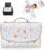 Cambiador bebe portatil acolchado XL – Cambiador bebe plegable impermeable-Cambiador de pañales desmontable como neceser para artículos de bebé ideal como regalo original para bebés recien nacidos