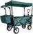 Carrito de Paseo Plegable para Exteriores con toldo Plegable con protección contra el Sol y la Lluvia, para Playa, Parque, Camping, portón Trasero y jardín