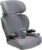 Chicco Quizy Lite i-Size, Silla Infantil para Coche 3-12 Años (100-150 cm), Peso 15-36 kg, Fácil de Instalar, Reclinable, Ajustable en Altura, Reposabrazos Acolchados y Cómodo Asiento, STONE, gris