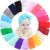 Choicbaby Diadema para bebé niña, 20 unidades, cinta para la cabeza, cinta elástica, con lazos, turbante