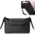 Coches De Paseo Bolsa Organizadora, Almacenamiento Organizador Bolsa De Cochecito, Organizador para Cochecitos De Bebé, para Biberones, Pañales, Toallitas, Teléfono Móvil (Negro)