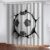 Cortinas Infantiles Niño Niña Bebe Habitacion Opacas Fútbol Deportivo En Blanco Y Negro 2 Piezas con Ojales 117X137Cm Cortinas Salon Modernas Dormitorio Juvenil Termicas Aislantes Frio Y Calor