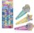 CRAZE – Galupy Mermaid Hair Clip, 6 Horquillas Para El Pelo Para Niñas De Unicornios sirena, 3 diseños diferentes (2 unidades de cada)