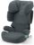 CYBEX Silver Silla de coche infantil Solution X i-Fix, Para coches con y sin ISOFIX, De 3 a 12 años aprox. (100 – 150 cm), De 15 a 50 kg aprox., Gris oscuro (Cobblestone Grey)