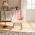 DAHUEN – Silla mecedora para adulto, Rocking Chair, sillón de lactancia de peluche Teddy, silla mecedora, sillón salón con reposabrazos, para dormitorio, sala de estar, rosa (rosa)