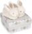 Doudou et Compagnie DC1310 Lapin Bonbon – Zapatillas de Estar por casa