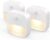 eufy Lumi 3 Pack Luz Nocturna LED con Sensor de Movimiento, encendido/apagado automático, luz de armario autoadhesiva para la habitación de los niños, el dormitorio, eficiencia energética (3 Pack)