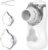 FEELLIFE Nebulizador Portatil Silencioso Type-C Ricaricabile, Nebulizador Bebe y Adultos Tasa de Atomización Ajustable, Nebulizador para Alivio de la tos, Rinitis y Síntomas Respiratorios