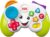 Fisher-Price Laugh & Learn Mi primer mando de consola Mando de videojuegos de juguete con música y luces, para niños y niñas +6 meses, versión multilingüe: Inglés, Italiano, Portugués, Español, JFD13