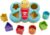 Fisher-Price Mariposa Descubre Formas, bloques para encajar y apilar para bebés +6 meses (Mattel CDC22)