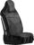 Funda de Asiento de Coche, Funda de Asiento de Coche Impermeable Asientos Delanteros Fundas de Asiento de Cubo Protector Universal para Deporte, Gimnasio, Playa, Natación, 1 Pc Negro