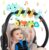Funsland Espiral Carro Bebe Juguetes – Juguete Colgante Espiral Actividades con Musica y Sonajero, Juguetes Recien Nacido 0 3 6 12 Meses, Peluches para Bebes Niños y Niñas Regalos Originales, Elefante