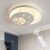 GHiycotdl lampara techo infantil,diseño de alfabeto estrellado,40cm mando a distancia 3000–6000K Aplique Pared, regulable, plafón LED para niños, dormitorio y salón de niños