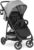 hauck Silla de Paseo Ligera Rapid 4R, Carrito Bebe desde el Nacimiento hasta 25 kg, Carro Bebe Reclinable, Capota XL con UPF 50+, Ligera, Cesta Grande, Gris