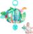 HOTUT Libro Bebe Interactivo Juguetes Bebes,Libro Táctil de Tela,Animales Libros de Tela,Libro de Tela Blandos para Bebe Recien Nacido,Libro de Tela Bebe,Juguetes Aprendizaje y Educativo para Bebes