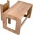 Industrial Living mesa para niños con 1 silla – Mesa de juego- mesa de actividades – escritorio infantil – mesa de dibujo para niños