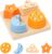Juegos Montessori Bebe 1 Año Juguetes Educativos de Madera Montessori Juego de Clasificar Formas y Colores Juguetes Montessori de Apilar y Encajar Regalos para Niños Niñas 1 2 3 Años