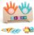 Juguete matemático Montessori de Madera, Juguete Educativo para Aprender los números, Juguete Montessori a Partir de 3 años, Juguete matemático de Madera para Contar