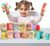Juguetes de motricidad fina para niños de 2, 3, 4 y 5 años, Juguetes Montessori de Combinación de Color para Contar – Juguetes Apilar Habilidades Matemáticas y Clasificación Juguetes Educativos
