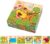 Juguetes Rompecabezas de Cubos de Madera, 6 en 1 de Animales 3D Rompecabezas de Madera, Bloques de Rompecabezas de Animales, Rompecabezas 6 en 1 Motivos de Animales, Puzzles de Cubos de Madera