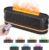 Kairey Difusor Aceites Esenciales con Efecto Llama,300ml Difusor de Aromas y Esencias,Humidificador con Aceites Esenciales con Mando a Distancia Temporizado Apagado Automático sin Agua