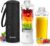 Licuadora portátil para batidos y batidos, botella eléctrica de 20 onzas con funda aislada, tapa de viaje, recargable por USB-C, mini vaso pequeño para cocina, oficina, gimnasio