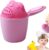 Linda Taza De Enjuague Con Champú, Copa De Enjuague De Bebé De Oso De Dibujos Animados, Jarra De Baño Reutilizable Para Lavado De Cabello Para Bebés, Cuchara De Rociador De Ducha De Enjuague Con Mango