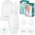 LIONELO BABYAIR – Aspirador nasal eléctrico para bebé, potencia de succión ajustable, 2 puntas de silicona para succión profunda y plana, dispositivo de limpieza nasal para bebés