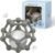 MCGMITT Sonajero Mordedor Bebe Silicona, Pelota Sensorial Bebe Agarre Luz y Suave Juguetes para 0 3 6 9 12 Meses Bebes sin BPA, 10cm, Regalos para Recién Nacidos (Gris grisáceo)