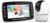 Monitor con visión nocturna, pantalla de 4.3 pulgadas, intercomunicador de 2 vías, cámara de video para bebé con zoom panorámico, emparejamiento automático y sin WiFi, sensor de
