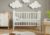 MS FACTORY Cuna de bebé Paris 120×60 cm – Ajustable en Altura de Madera Maciza – con barrotes y Pintura al Agua Segura – Cama evolutiva con barrotes extraíbles
