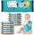 Mum & You Toallitas Húmedas para Bebé 100% Biodegradables, Veganas, Embalaje Reciclable, Paquete de 12, (672 Toallitas) 99,4% Agua, 0% Plástico, Hipoalergénicas y Dermatológicamente Probadas.